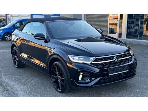 Volkswagen T-Roc TSI R-Line DSG7 CABRIO AUTOMAAT BLACK IDITION TOP LEDER 